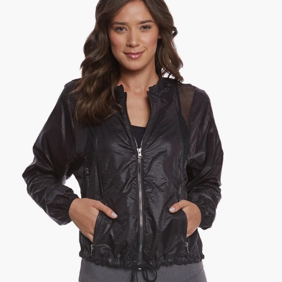 ALO Yoga Women's Black Lightweight Sunset After Yoga Jacket. Size M - Picture 4 of 14